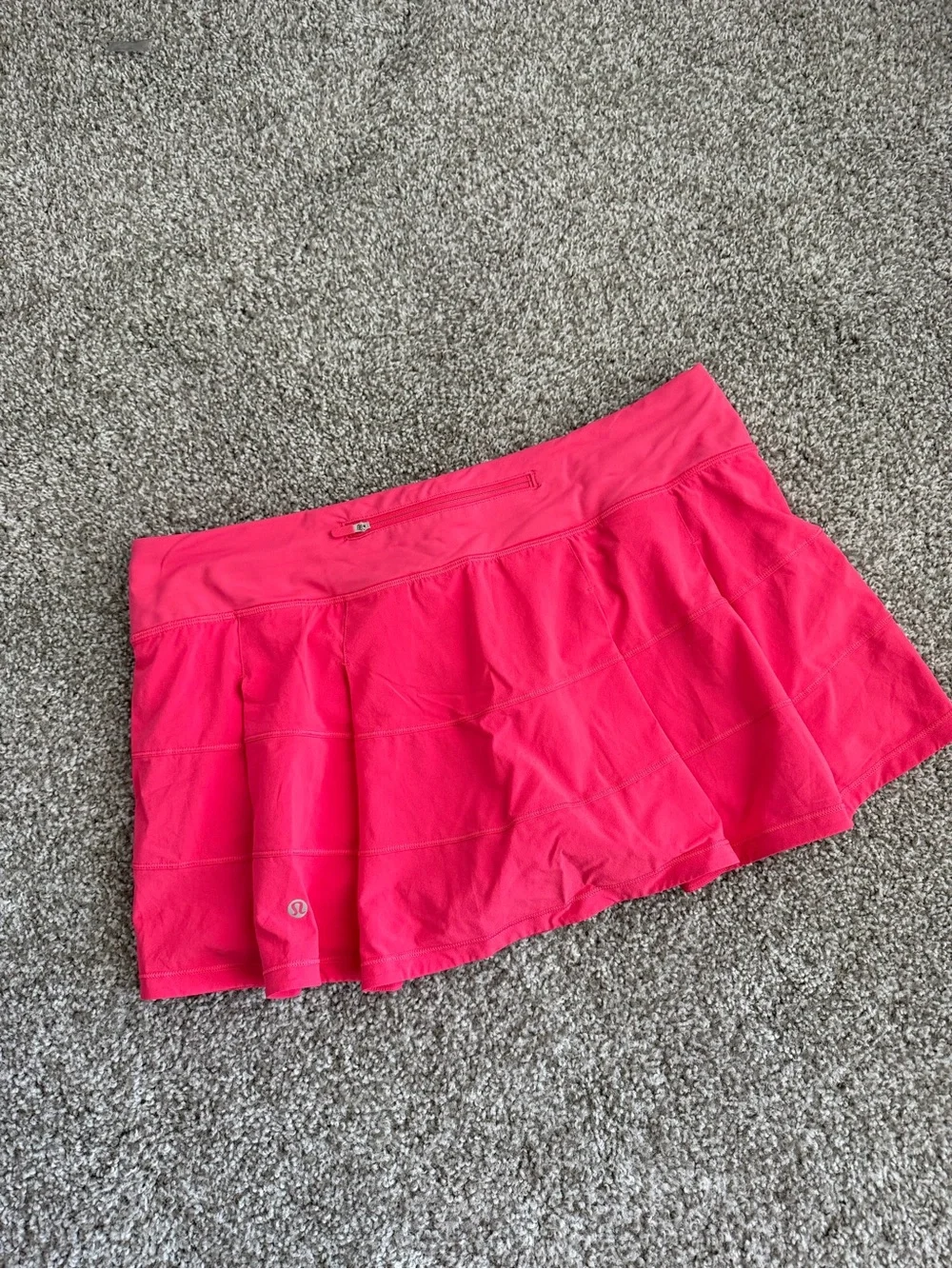 Lululemon Pace Rival Mid-Rise Skirt Pink Size 12 Athletic Skirt